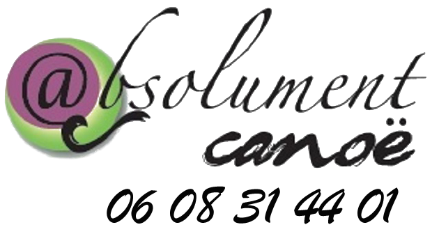 logo absolument canoë téléphone : 0608314401